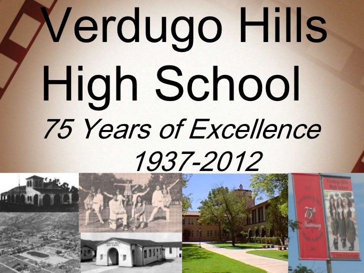 Verdugo Hills High School 75th Anniversary