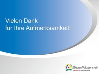 Vielen Dank
für Ihre Aufmerksamkeit!
 