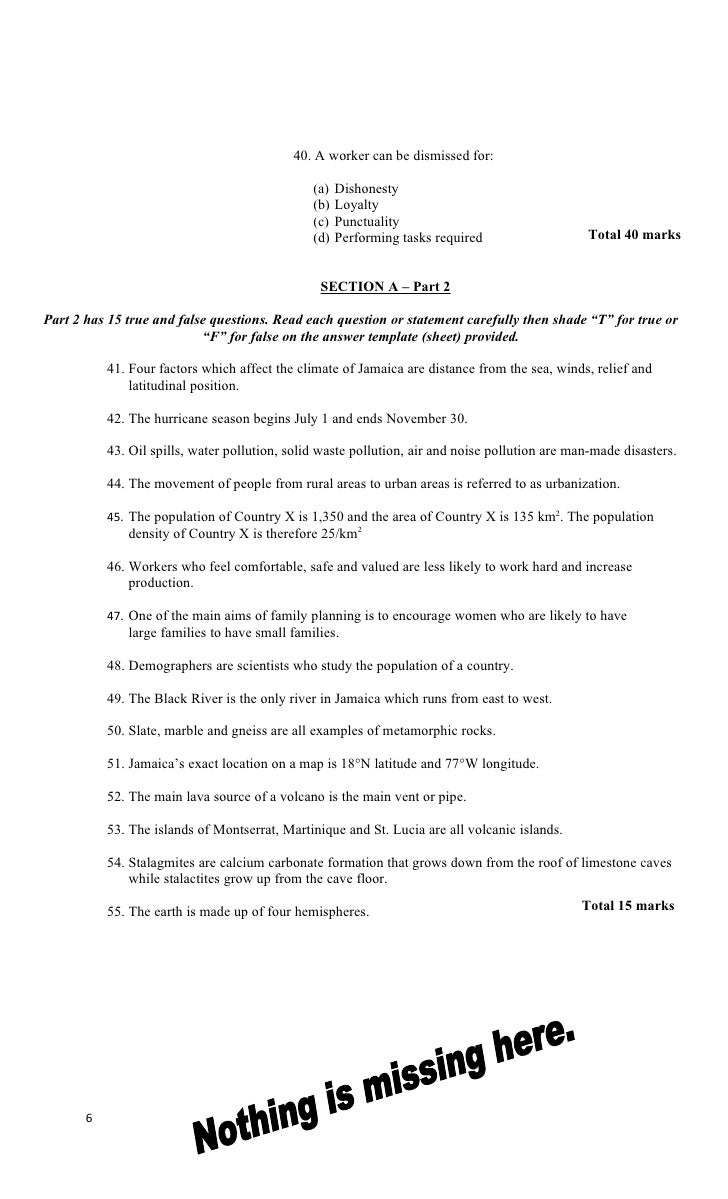 Vere tech grade 8 test 1