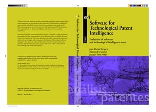 Vergara comai tena (06) software for technological patent intelligence low