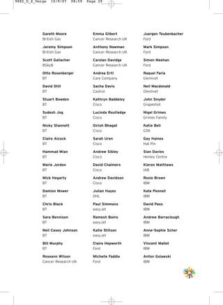 Verge London 2007 Program