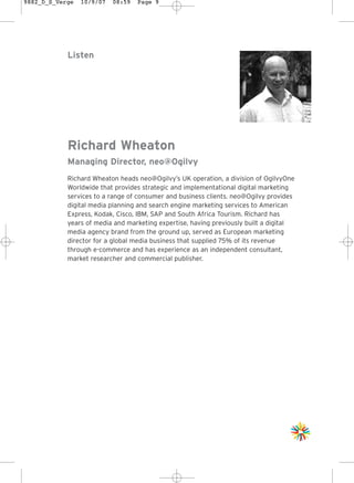 Verge London 2007 Program