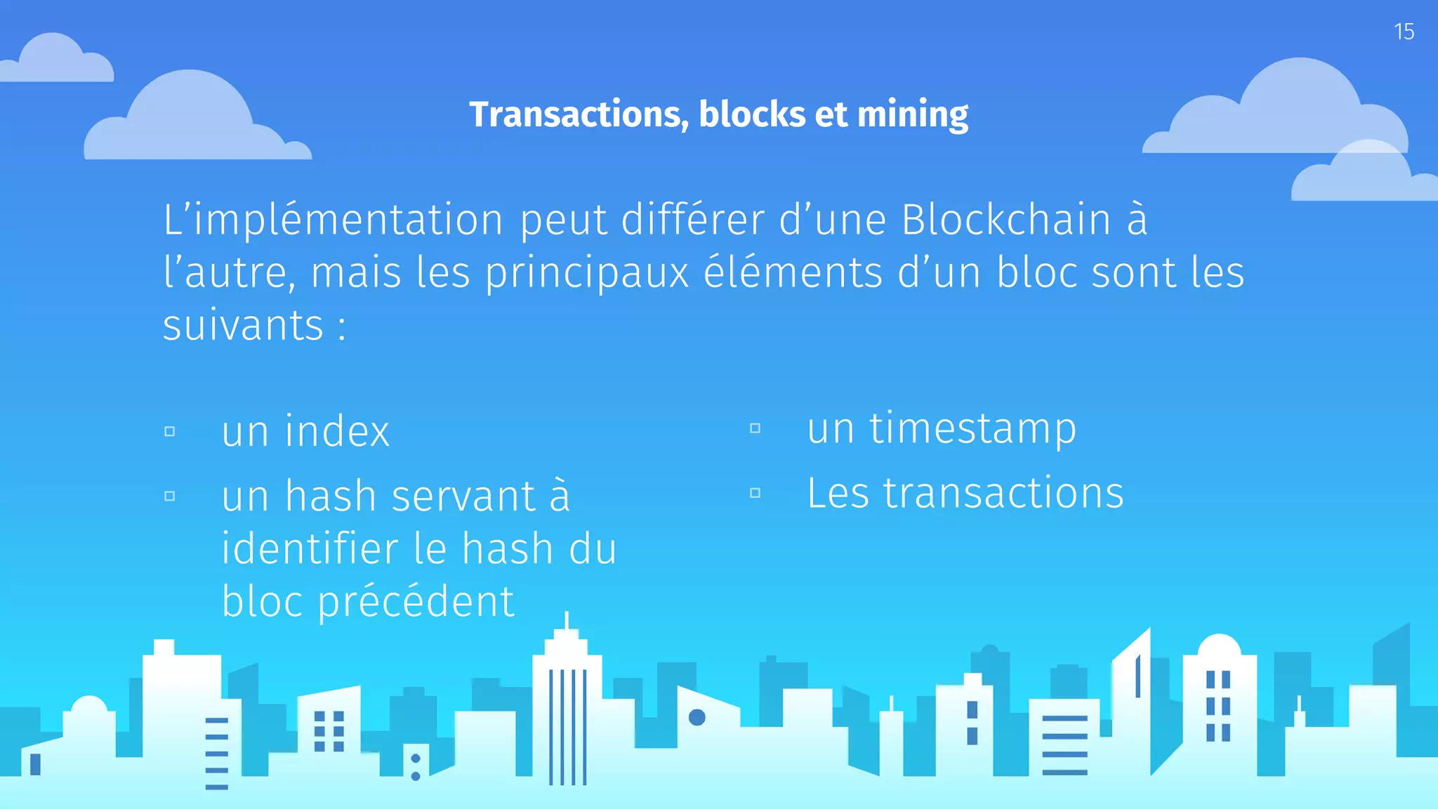 Blockchain et crypto-monnaies | PPTX