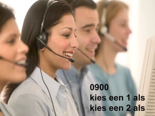 0900
kies een 1 als
kies een 2 als
 