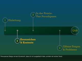 Verhaltensänderung speichern? Über persuasives Webdesign