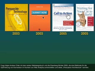 Verhaltensänderung speichern? Über persuasives Webdesign