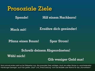 Verhaltensänderung speichern? Über persuasives Webdesign