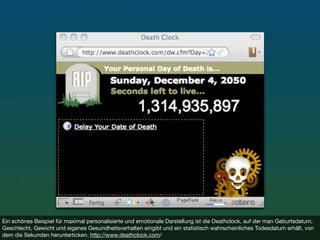 Verhaltensänderung speichern? Über persuasives Webdesign