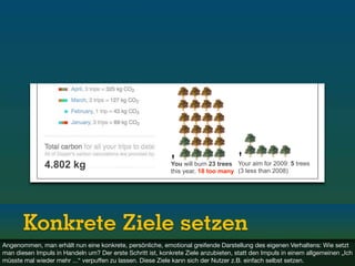 Verhaltensänderung speichern? Über persuasives Webdesign