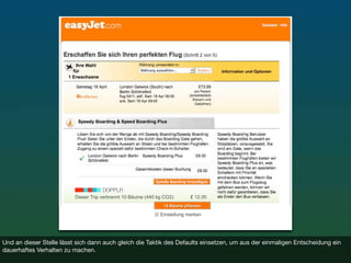 Verhaltensänderung speichern? Über persuasives Webdesign