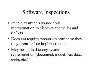 Verifcation &amp;validation