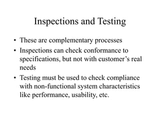 Verifcation &amp;validation