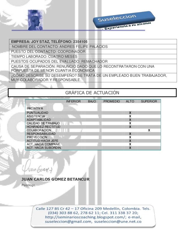Verificacion de referencias nelson arley navarro muñoz