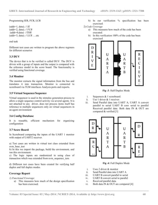 Verification of uart ip core using uvm | PDF | Operating Systems ...