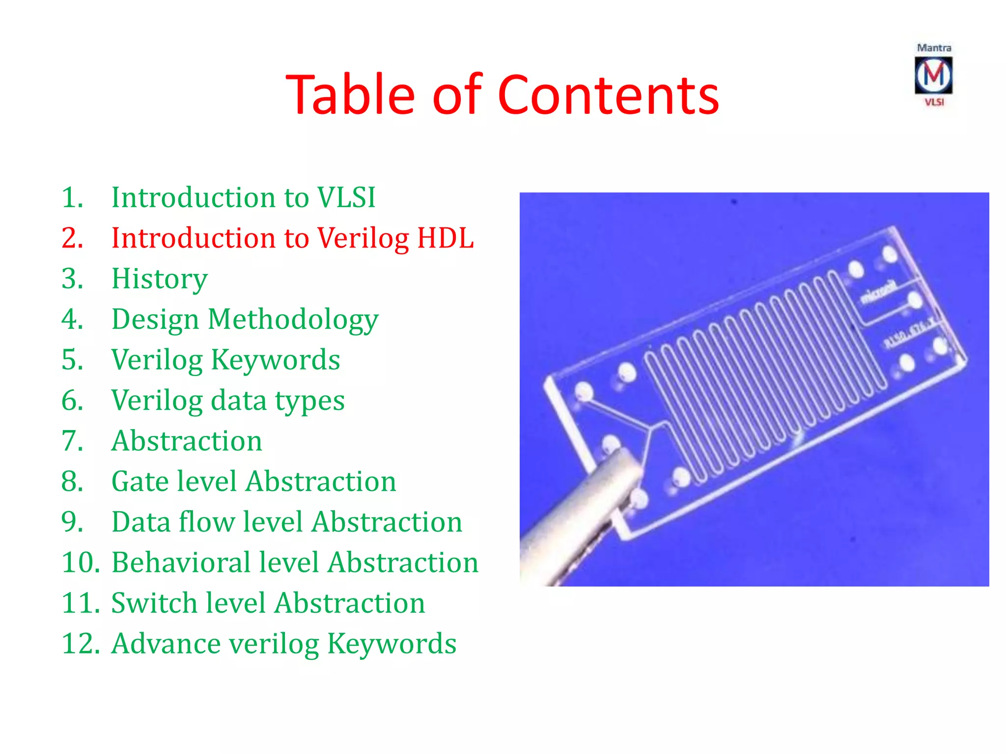 Verilog HDL | PPTX