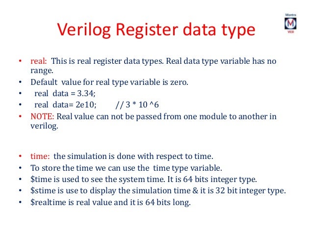 Signed Data Type In Verilog