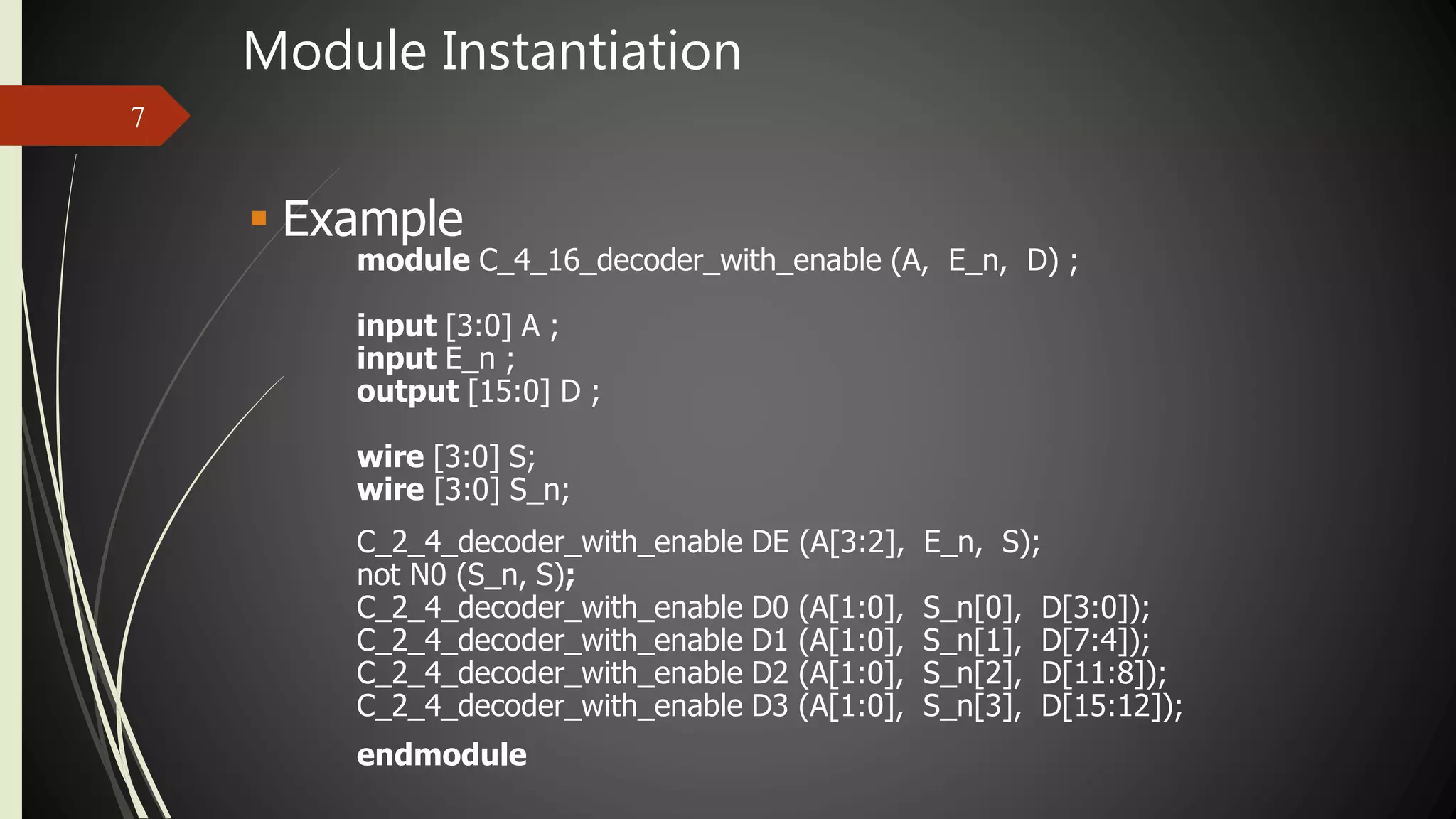 Verilog Tutorial - Verilog HDL Tutorial with Examples | PPTX