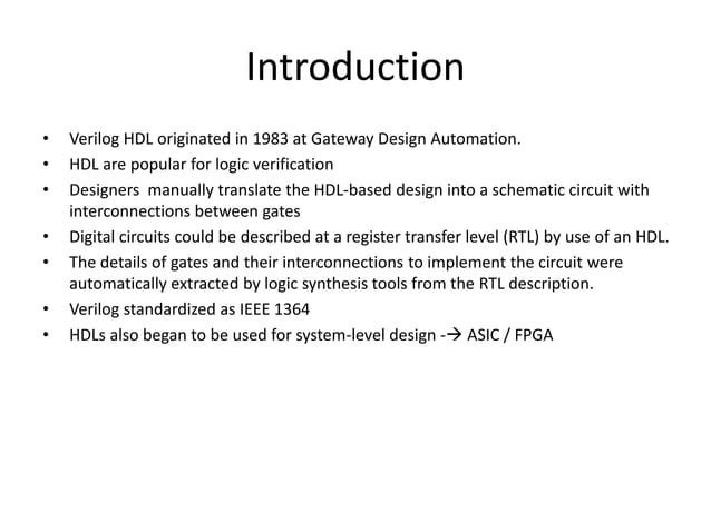 Verilog | PDF