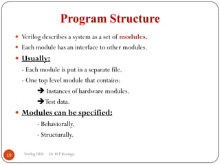 Verilog HDL | PDF