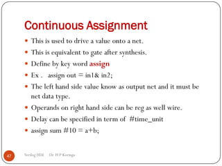 Verilog HDL | PDF