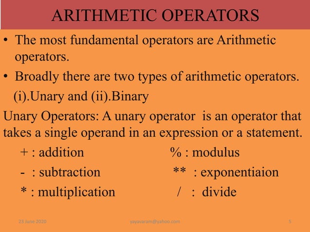 Verilog operators | PPT