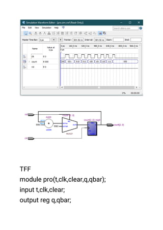 Verilog Coding examples of Digital Circuits | PDF