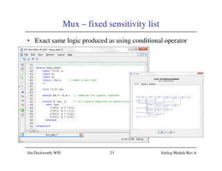 Verilog for synthesis - combinational rev a.pdf