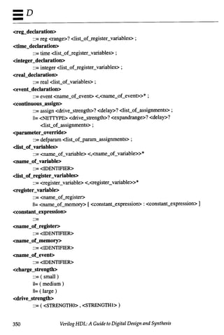 Verilog hdl   by samir palnitkar for verilog know how