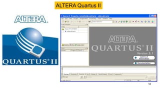 18
ALTERA Quartus II
 
