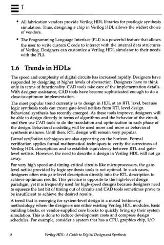 Verilog hdl a guide to digital design and synthesis | PDF