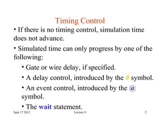 Assic 9th Lecture | PPT