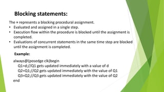verilog_blocking_non_blocking_statements | PPT