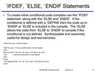 Verilog Hdl Training Course