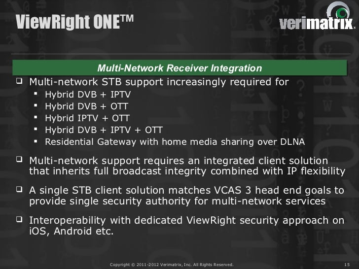 Verimatrix Viewright Pc Player