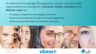 How Knowledge Management Can Transform Your Customer Experience | PDF
