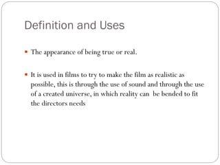 Definition Of Verisimilitude In Art