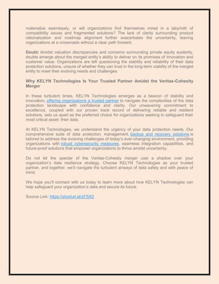 Veritas Cohesity Merger - Evaluating Data Security and Ransomware Risks.pdf
