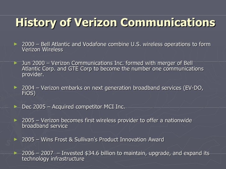 Verizon communications inc.
