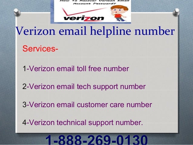 technical support for verizon