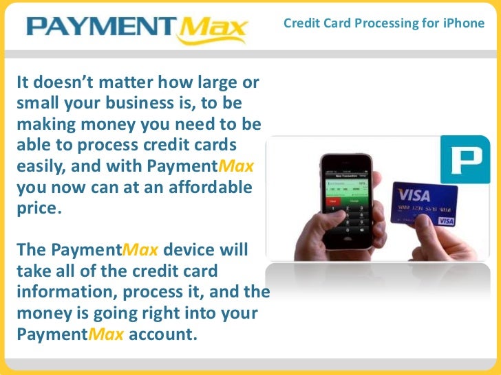 Verizon i phone 4 smartphone credit card processing