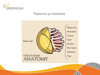 5 
Rakenne ja metadata 
 