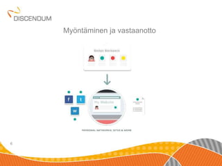 6 
Myöntäminen ja vastaanotto 
 