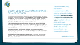 Temaattiset Torstait - Verkostosymposium 30.5.2013 (Pohjois-Pohjanmaa)