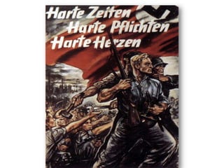 Kriegsjahr 1943Am 18. Februar rief Propagandaminister Joseph Goebbels den "Totalen Krieg" aus Risse in der "Festung Europa„ Flächenbombardements über ganz Deutschland ausAlliierte gewinnen auch den U –Boot Krieg Menschen und Material  Erschöpfung, schlechte Versorgung und miserabler Nachschub 