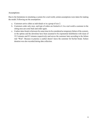 Process simulation study of order processing at Starbucks, University ...
