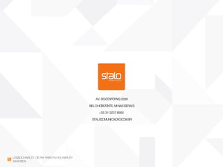 AV. DOCONTORNO, 2260
BELOHORIZONTE, MINASGERAIS
+55 31 3237 8900
STALOCOMUNICACAO.COM.BR
LEGADOHARLEY DEPAI PARAFILHO| HARLEY
DAVIDSON
 