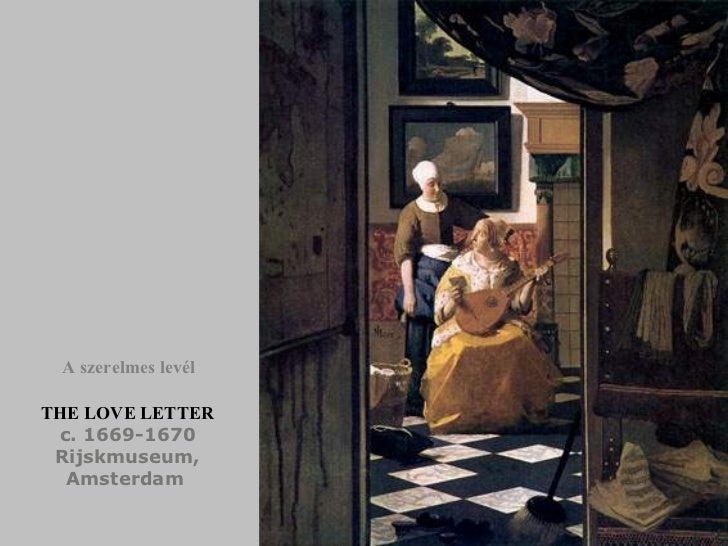 vermeer the love letter the love letter