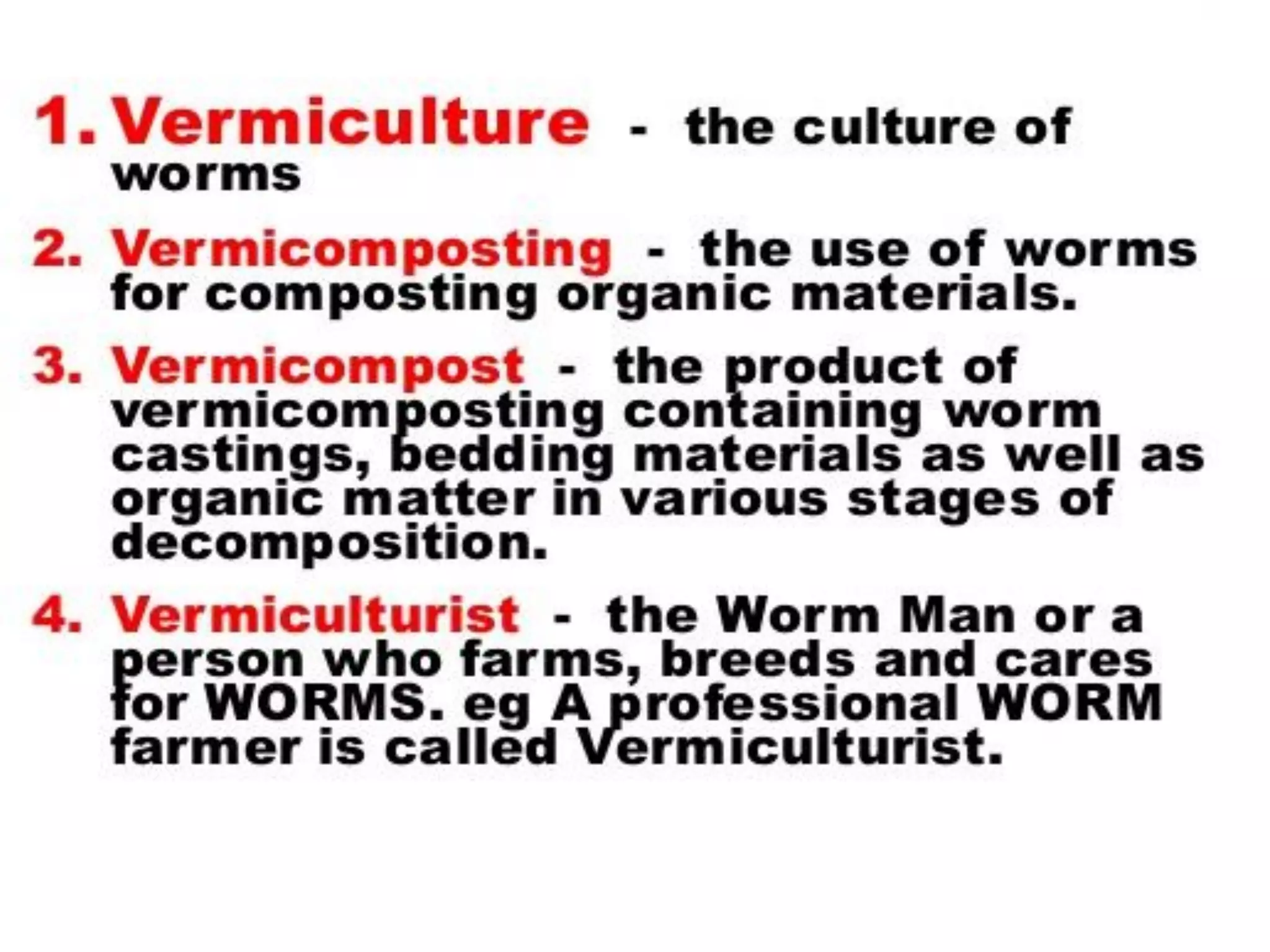 Vermiculture PPT
