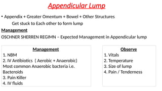 VERMIFORM APPENDIX in detai with surgical amangemntl.pptx
