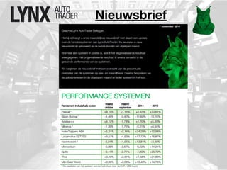 Nieuwsbrief 
 